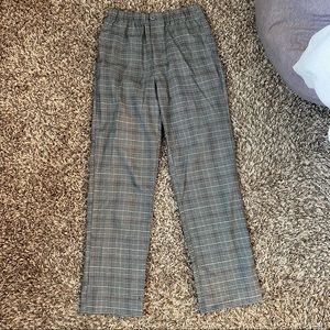 plaid brandy melville pants!